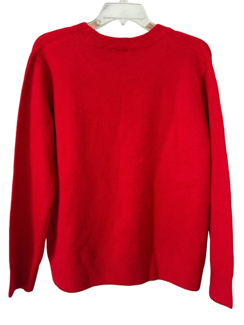 CeCe Red Sweater with White Bow Medium NWT - Picture 3 of 7